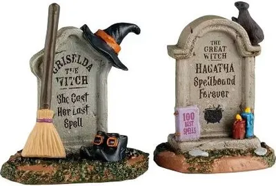 Produktbild von LEMAX - Witch Tombstones