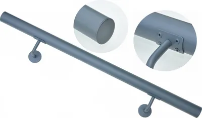 Produktbild von Handlauf Treppengeländer  80 cm grau