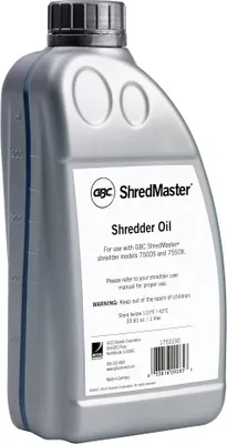 Produktbild von Rexel Öl für Aktenvernichter 7500S/7550X, Schmieröl, 1 l, 1 Stück(e), 110 mm, 225 mm, 62 mm