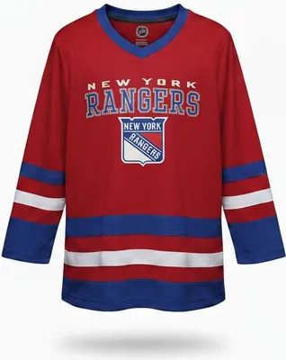Immagine prodotto di Maglia da hockey NHL Fashion dei New York Rangers per bambini Taglia: Bambini S (6-8 anni)