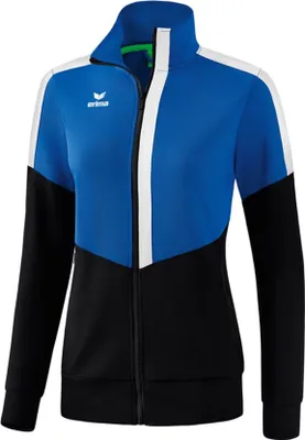 Produktbild von Erima Squad Worker Jacke Damen - New Royal / Schwarz / Weiß  | Größe: 34