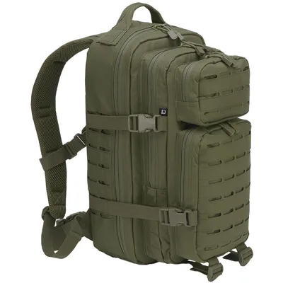 Imagen del producto de Mochila Brandit Us Cooper Lasercut M 25L, color verde. Talla única