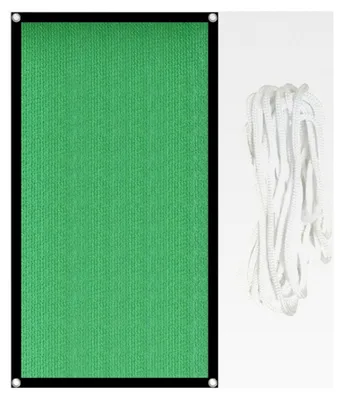 Produktbild von Tragbares Sonnenschutznetz 2x4m für Balkon und Garten, UV-Schutznetz, faltbares Schattierungsnetz, hitzereduzierend und wetterbeständig für Terrasse und Innenhof