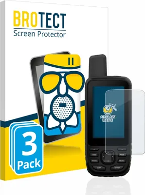 Produktbild von 3x BROTECT Entspiegelungs Schutzglas für Garmin GPSMAP 66s / 66st Schutzfolie Panzer Folie Glas Display Schutz matt