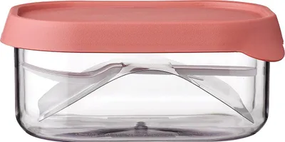 Produktbild von Mepal - Obstbox Take a Break - Obstbox zum Mitnehmen für frisches Obst - Box mit kleiner Obstgabel - Passt perfekt in die Take a Break Lunchbox - 250 ml - Vivid Mauve