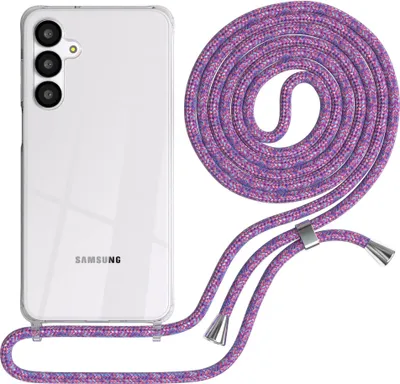Produktbild von EAZY CASE Handykette mit Hülle für Samsung Galaxy A16 Backcover Handykette, zum Umhängen in Bunt