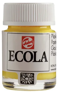 Produktbild von Bruynzeel Ecola, Gelb, Gouache, Flüssigkeit, 16 ml, 1 Stück(e)