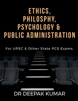 Produktbild von Ethics Philosophy, Psychology & Public Administration