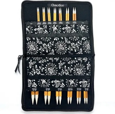 Produktbild von ChiaoGoo Bambus Rundstricknadelset Spin Bamboo Complete 2.75 mm - 10.0 mm  