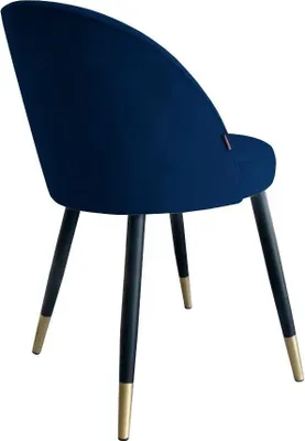 Zdjęcie produktu dla Krzesło TANEW VELVET GOLD granatowe