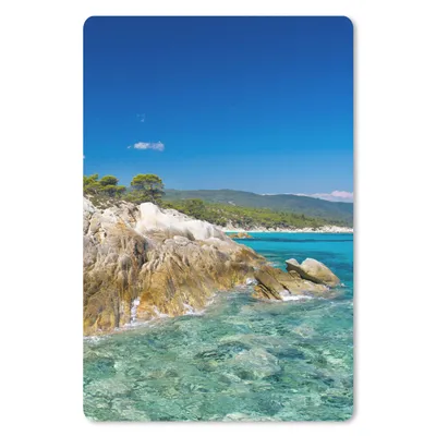 Produktbild von MuchoWow® Mauspad Mousepad Meer - Klippe - Sommer - Tropisch 18x27 cm - Mousepads - Maus Mat - Pad - Mausunterlage
