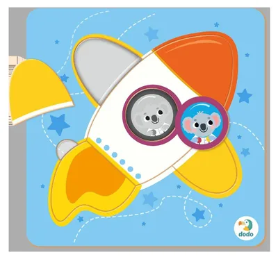 Obrázek produktu pro Puzzle Raketa 5 dílků