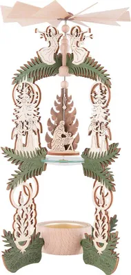 Produktbild von 1-stöckige Pyramide Christi Geburt (26cm) von Kreißl