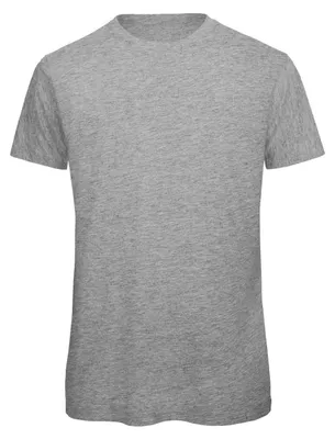 Produktbild von B&C Herren T-Shirt, Baumwolle FK127 (XL) (Sportgrau)