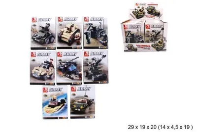Produktbild von SLUBAN MILITARY 8-in-1 SMALL MILITARY SET