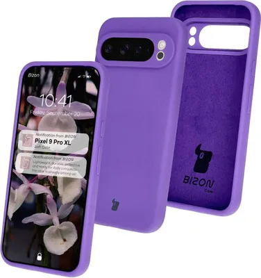 Produktbild von Bizon Soft Case für Google Pixel 9 Pro XL, Lila