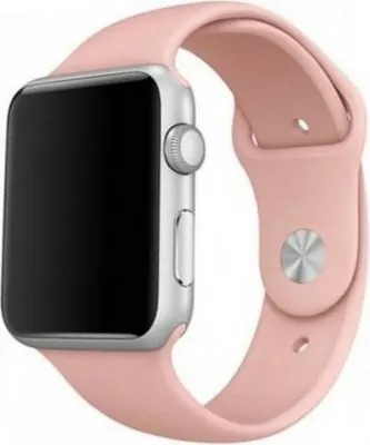 Produktbild von Apple Watch 38 mm Mercury Silikonarmband in Rosa