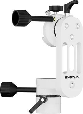 Zdjęcie produktu dla Uchwyt teleskopowy Svbony SV225 mini alt-azimuth, maksymalny udźwig 5 kg, aluminiowy uchwyt alt-az, akcesorium teleskopowe z regulowanym kątem nachylenia