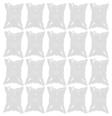 Obrázok produktu pre Vzduchové vankúšiky, 100 kusov - Tlmivá obalová výplň - Obalový materiál - Priehľadné - 20 x 25 cm