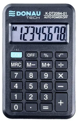 Produktbild von Donau Taschenrechner K-Dt2084-01 Koffer 5577
