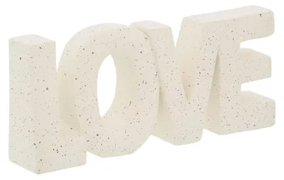 Produktbild von Schriftzug „deniz h.“ 9 cm, beige - Atmosphera créateur d'intérieur