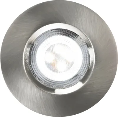 Image de Nordlux Don Smart, spot encastrable, LED, 6500 K, 320 lm, 220-240 V, nickel