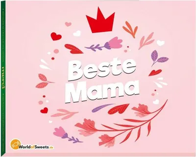Produktbild von 'Beste Mama' & merci Finest Selection Mandel Knusper Vielfalt 250g