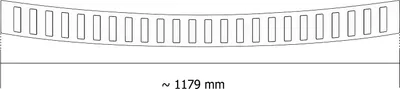 Produktbild von Ladekantenschutz mit Abkantung passend für VW T7 Multivan ab Bj. 11/2021-, Farbe:Silber