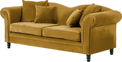 Produktbild von home24 3-Sitzer Sofa - Samt