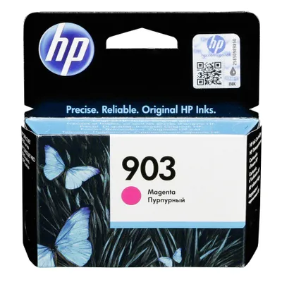 Zdjęcie produktu dla HP Oryginalny purpurowy wkład atramentowy 903, Standardowy, Purpurowy, Tusz na bazie pigmentu, 4 ml, 1 szt., Jednopak