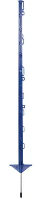 Produktbild von 10x Pulsara Kunststoff-Weidezaunpfahl PRO - 1,05 m blau