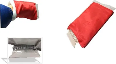 Produktbild von Eiskratzer für Autoscheiben Eisschaber mit Handschuh Frostkratzer
