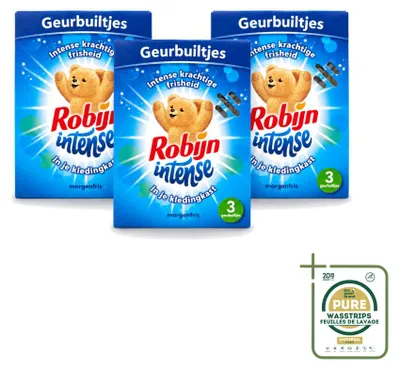 Obrázek produktu pro 3 kusy vonných sáčků Robijn Intense – vůně "Frische" – balení