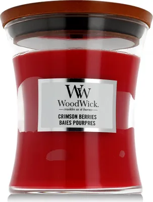 Produktbild von WoodWick Medium Hourglass Candles Duftkerze Crimson Berries 275 g