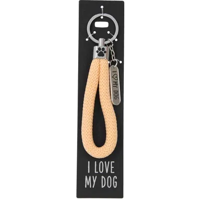 Obrázek produktu pro Přívěsek na klíče I LOVE MY DOG /č. 75