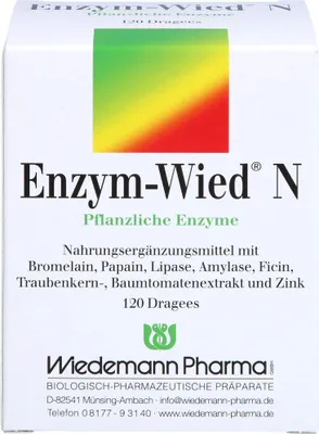 Obrázek produktu pro Enzym-Wied N přírodní enzymy potahované tablety, 120 tablet