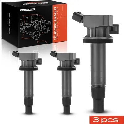 Zdjęcie produktu dla Frankberg 3x Cewka zapłonowa 14V dla Toyota Auris Avensis Aygo Corolla