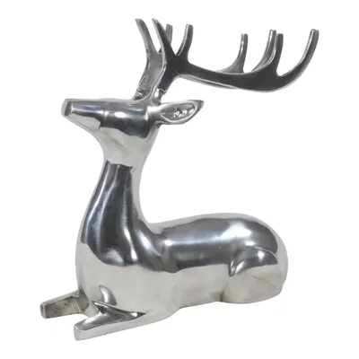 Obrázek produktu pro 98094 Figurka ležícího jelena hliník 25x10x25cm, 98094