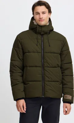 Produktbild von Blend BHOuterwear Herren Steppjacke Winterjacke Jacke mit abnehmbarer Kapuze Kordelzug Rippbündchen Eingrifftaschen Regular fit