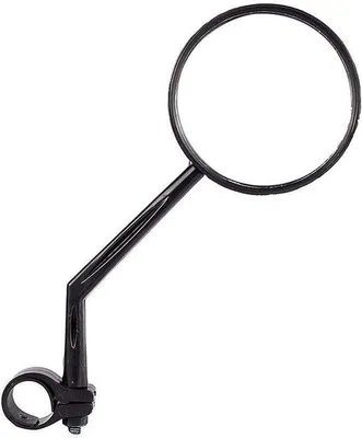 Produktbild von Fahrrad-Rückspiegel - Lenkerspiegel - Für sicheres Fahren - 360 Grad schwenkbar - 22 x 9,5 cm - Schwarz