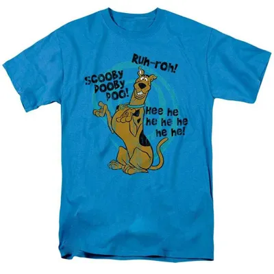 Obrázok produktu pre Tričko Scooby Doo – uni, pre pánov/dámy, model TV36700 (veľkosť S), modrej farby