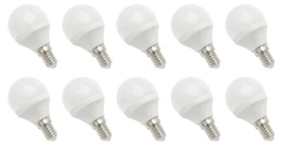 Produktbild von Spectrum E14 LED Lampe 6W 520lm 3000K Warmweiß 230V 10 Stück