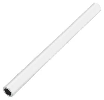 Alu-Rohr 6063, 33x23x457,2 mm, rund, silber