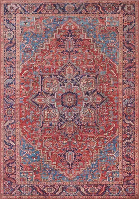 Produktbild von Hanse Home Asmar Kurzflor Teppich Amata Orientrot