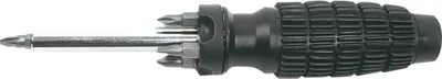 Produktbild von Schraubendreherbits mit Stahlgriff, 6-teiliges Set