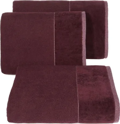 Zdjęcie produktu dla Eurofirany 466381, 70 x 140 cm, Bawełna, Bordowy, 1 szt.