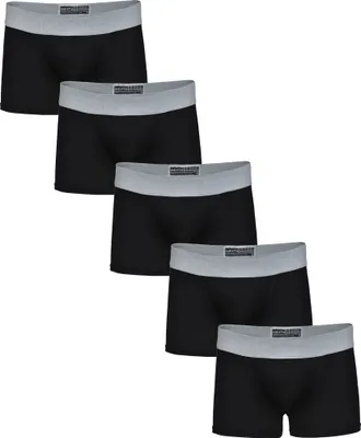 Produktbild von Baumwolle MAX Boxershorts Men 5er Pack Schwarz L Maxte