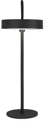 Image de Lampe de table LED d'extérieur, noir, batterie, variateur tactile, H 35 cm