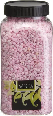 Produktbild von Mica Decorations Dekoration Granulat rosa 650 ml 1 kg