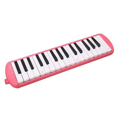 Obrázok produktu pre Ústny nástroj melodica s 32 kľúčmi pre začiatočníkov Hudobný vzdelávací nástroj (ružový )